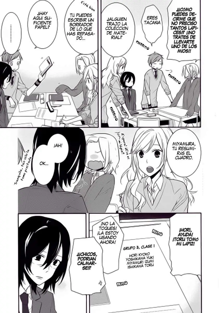 Horimiya capítulo 10 página 17