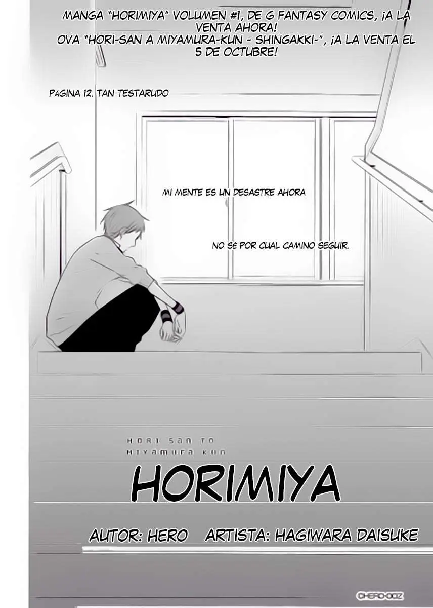 Horimiya capítulo 12 página 4