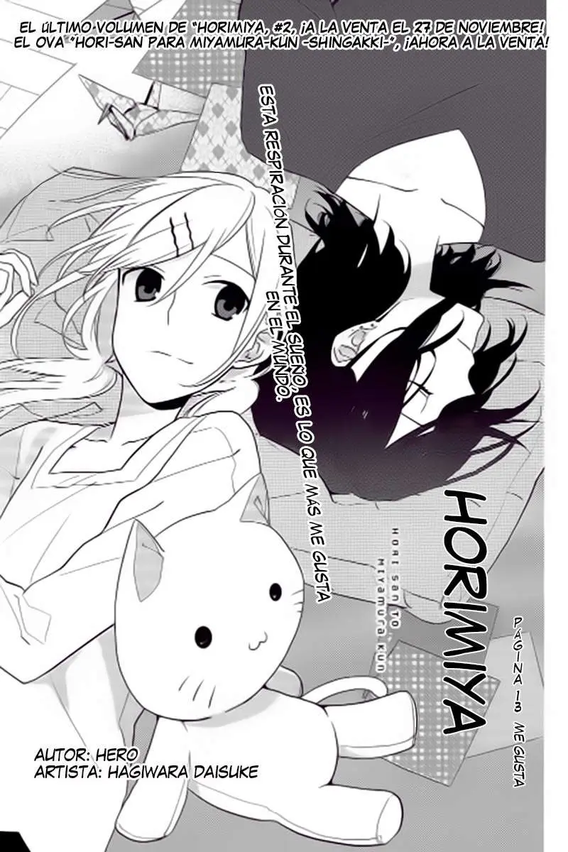 Horimiya capítulo 13 página 3