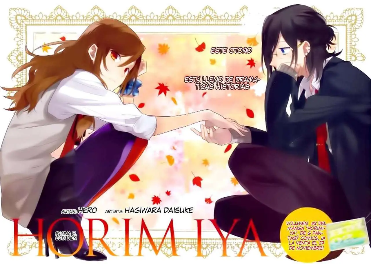 Horimiya capítulo 14 página 3