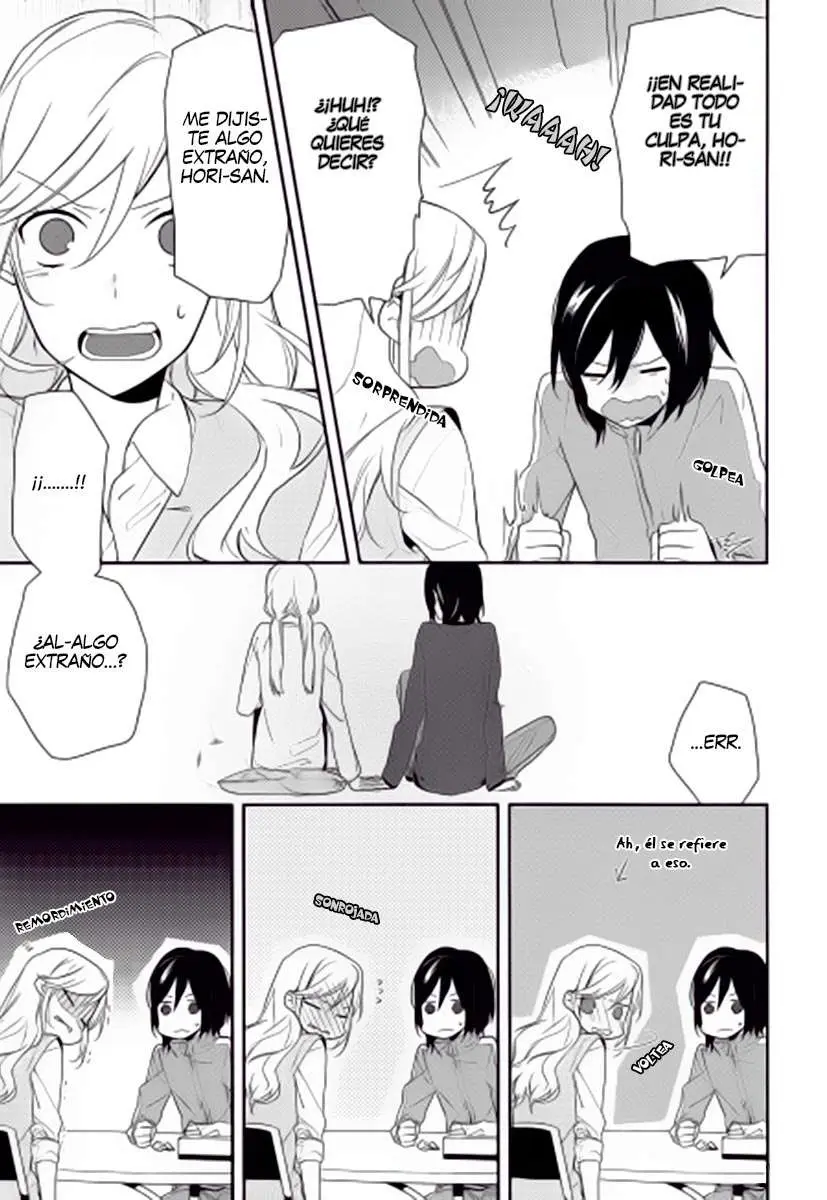 Horimiya capítulo 14 página 17