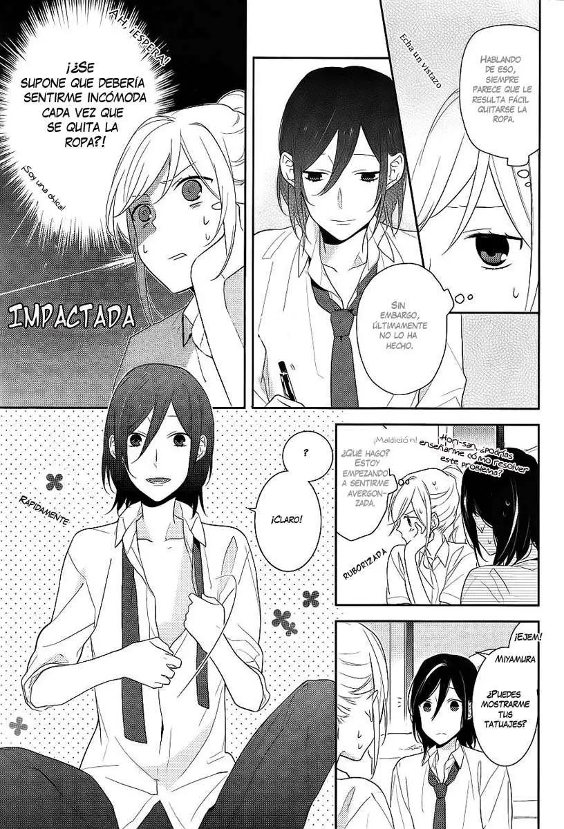 Horimiya capítulo 17 página 9