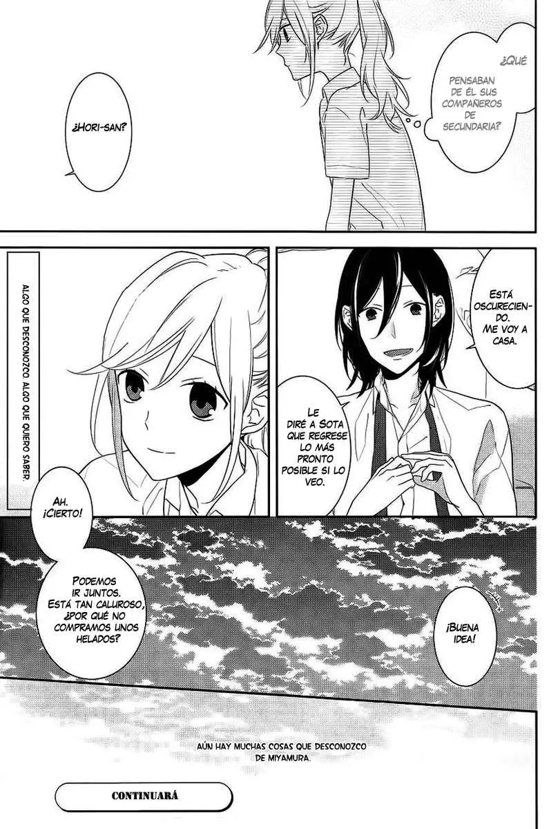 Horimiya capítulo 17 página 23