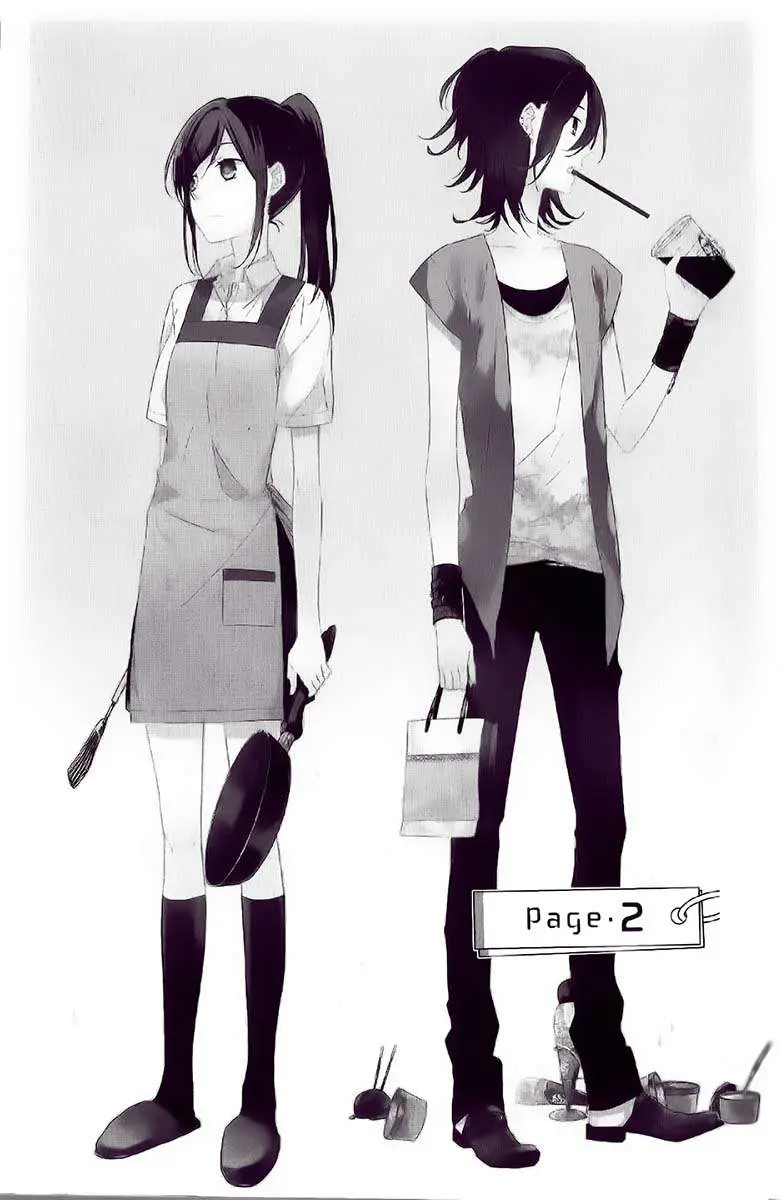 Horimiya capítulo 2 página 4