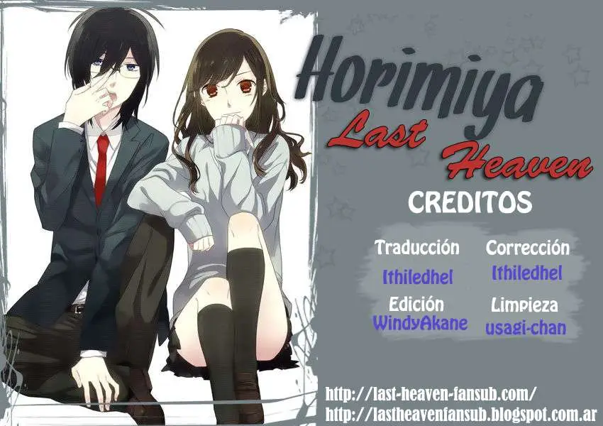 Horimiya capítulo 25 página 1