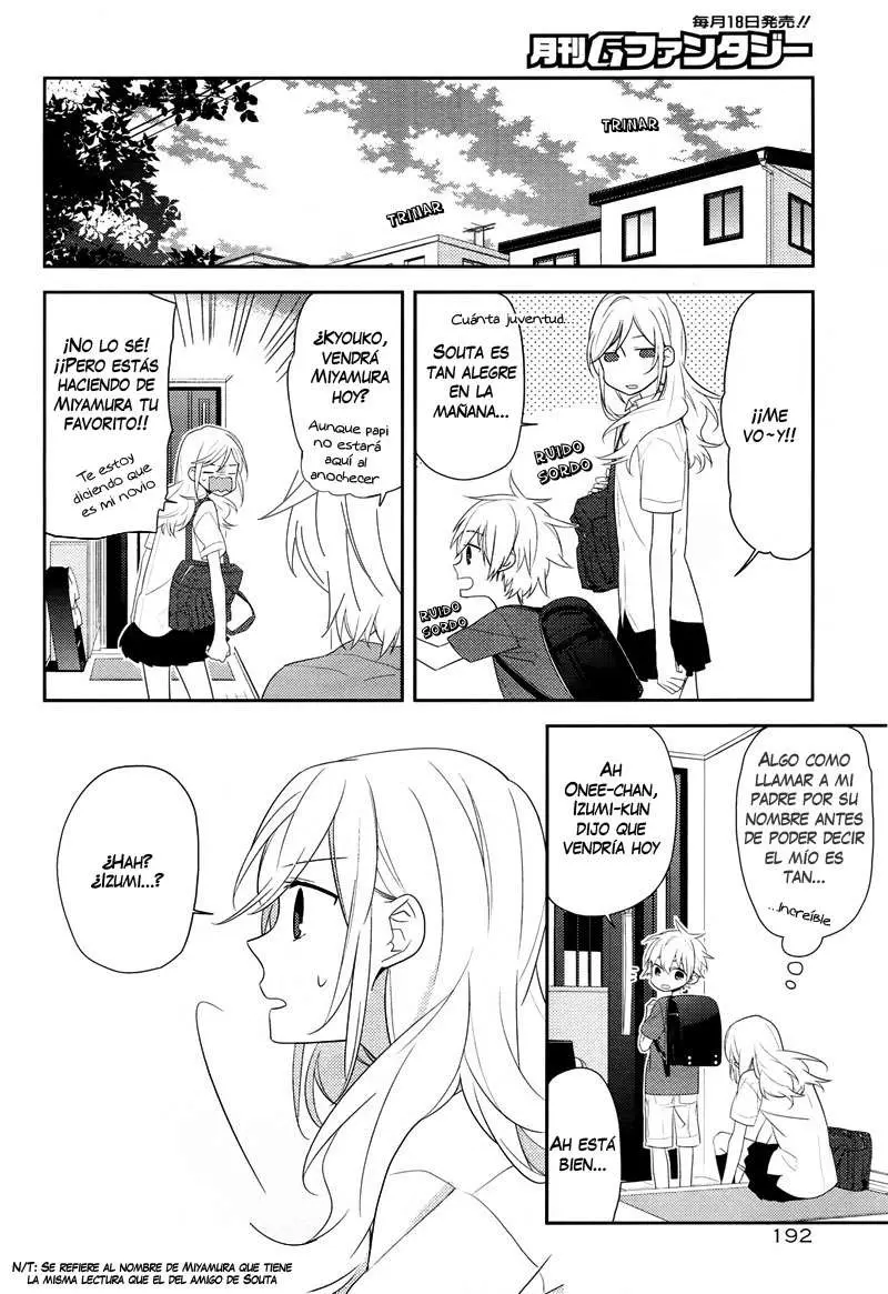 Horimiya capítulo 25 página 14