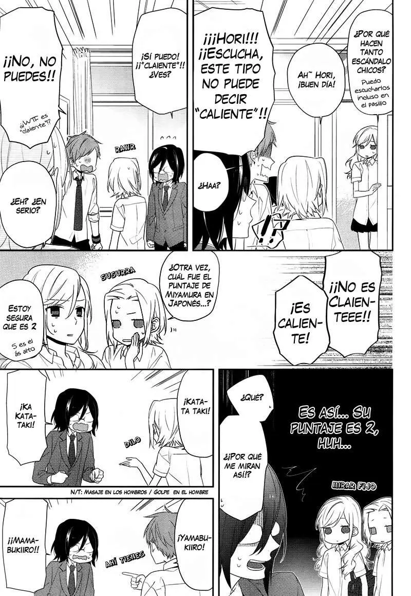 Horimiya capítulo 25 página 17