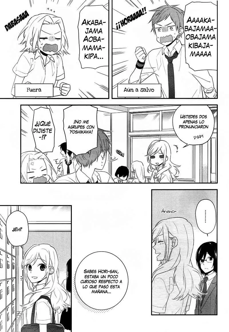 Horimiya capítulo 25 página 19