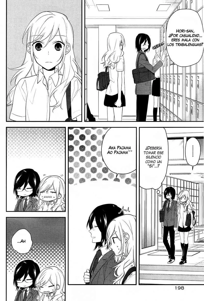 Horimiya capítulo 25 página 20