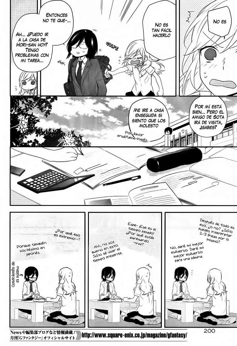 Horimiya capítulo 25 página 22