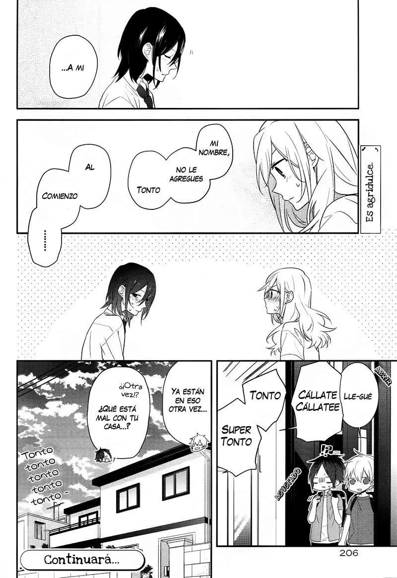 Horimiya capítulo 25 página 28