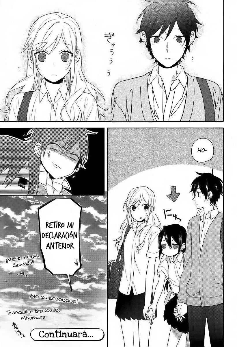 Horimiya capítulo 30 página 28