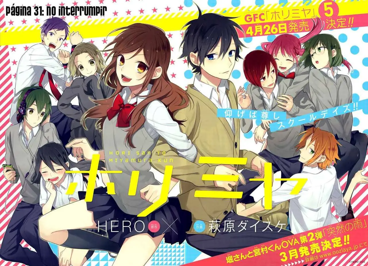 Horimiya capítulo 31 página 3
