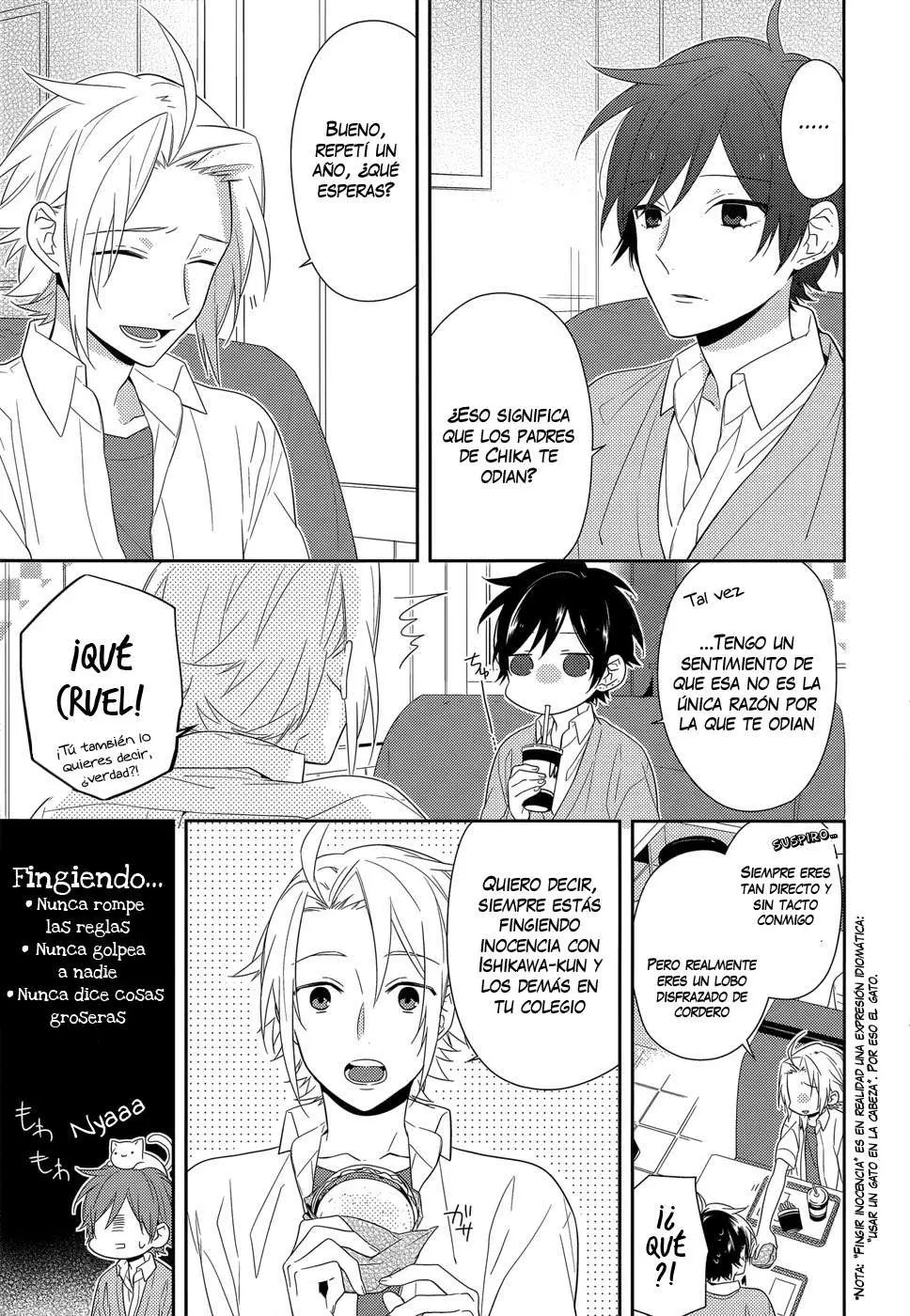 Horimiya capítulo 31 página 8