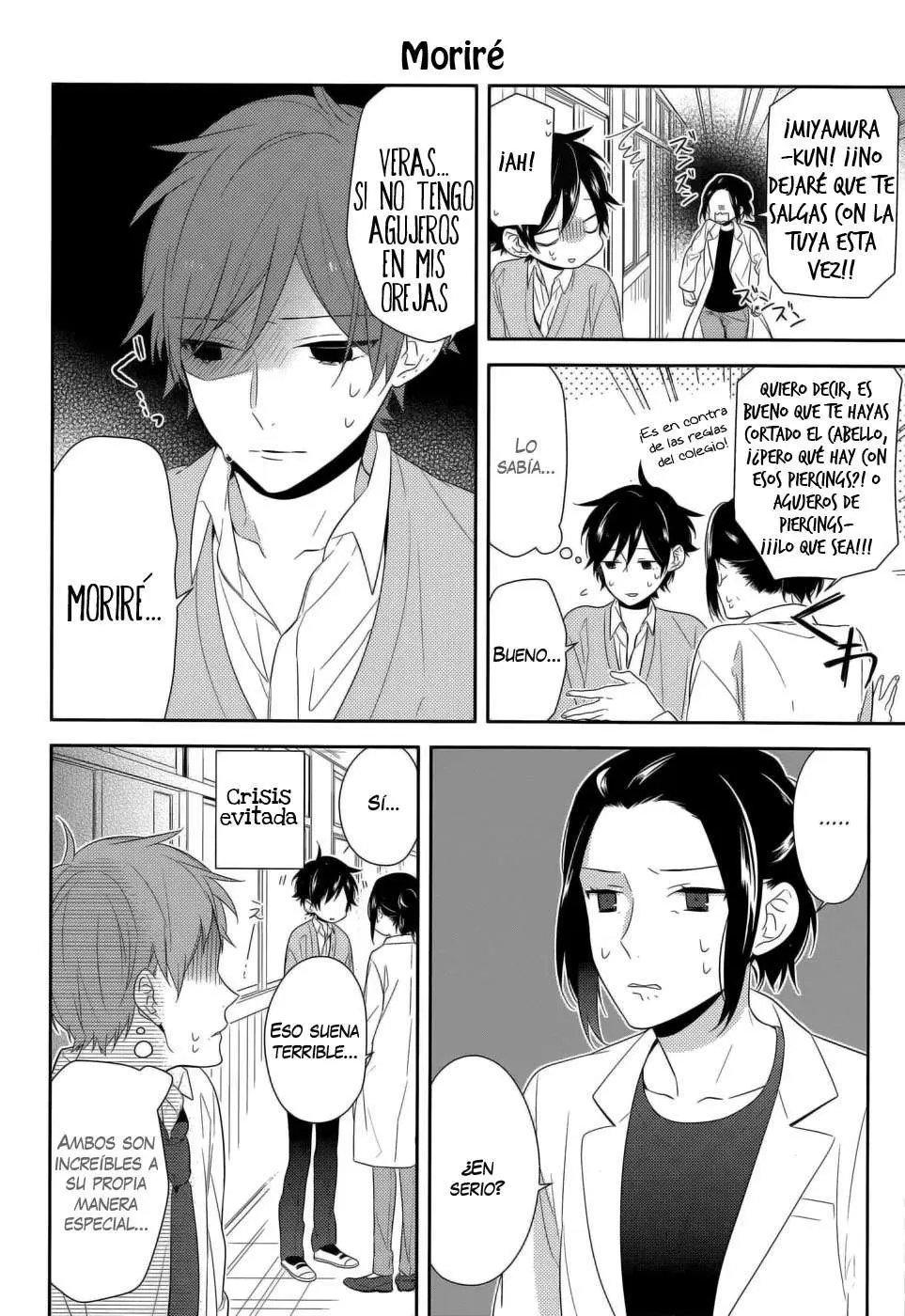 Horimiya capítulo 32 página 3