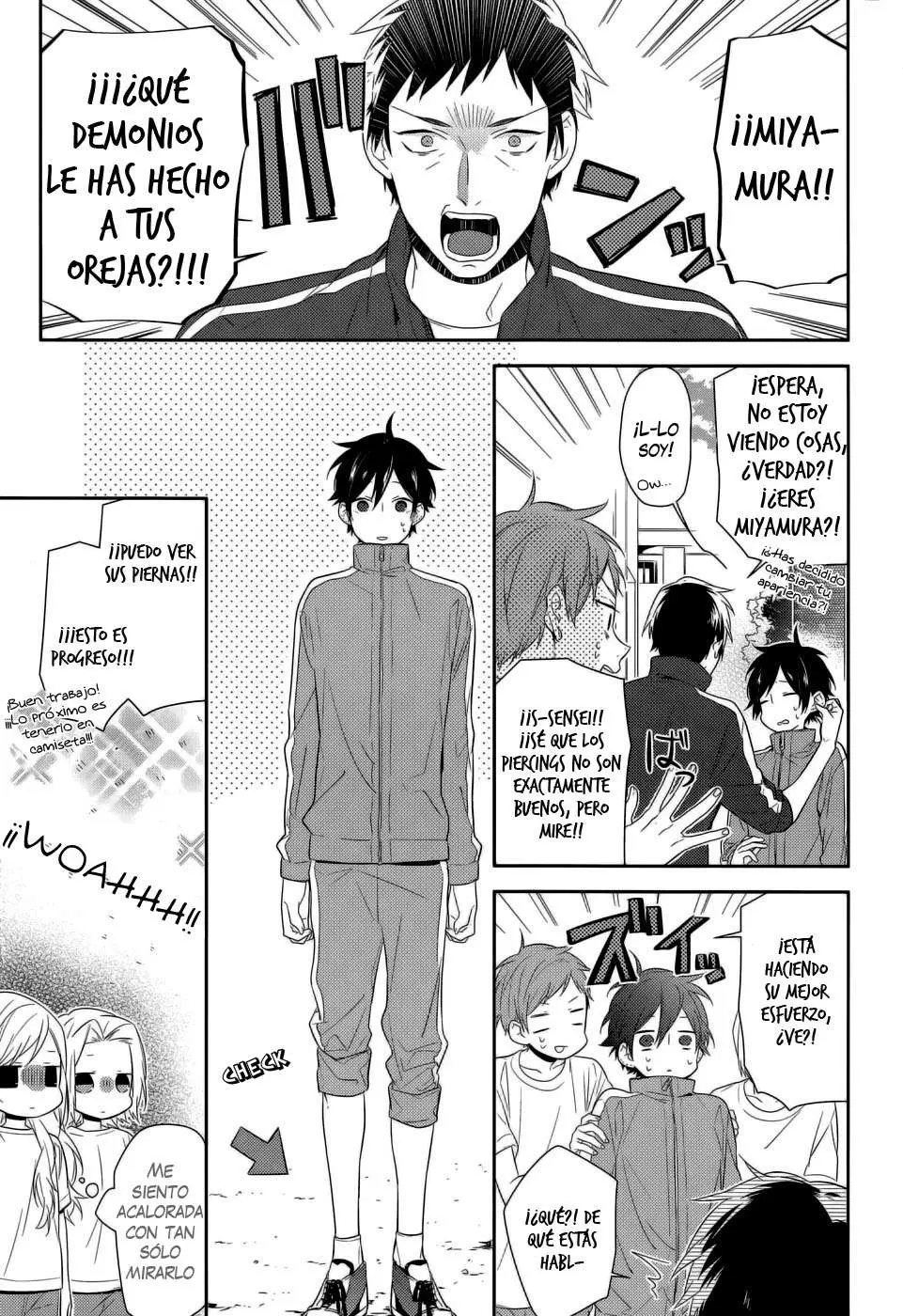 Horimiya capítulo 32 página 4