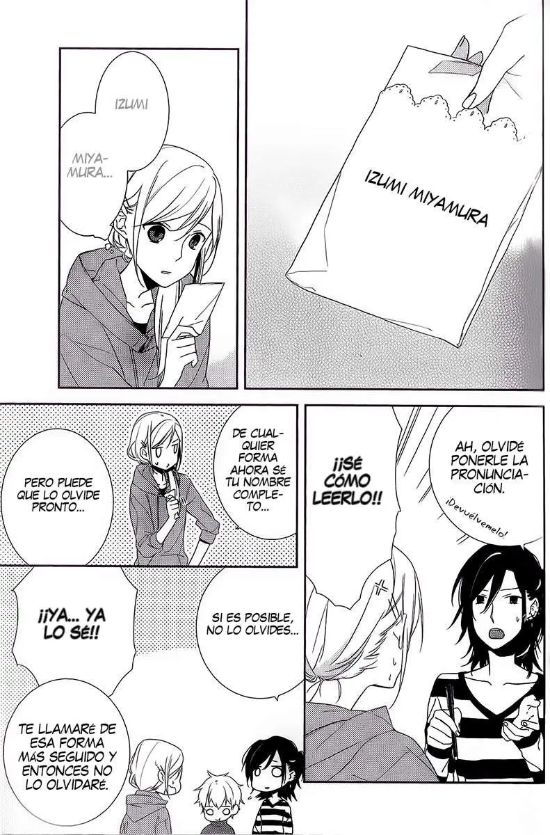 Horimiya capítulo 4 página 22