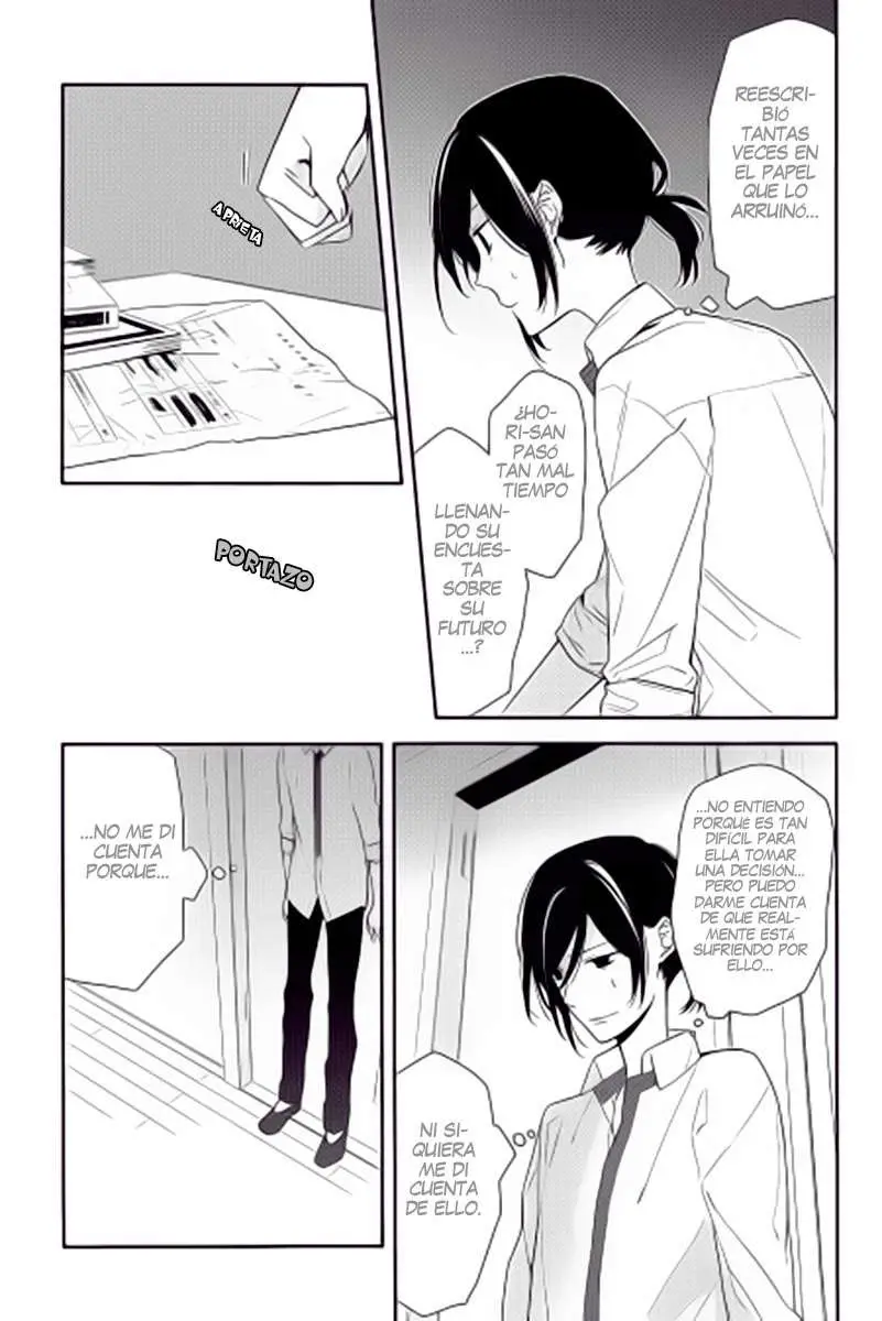 Horimiya capítulo 8 página 13
