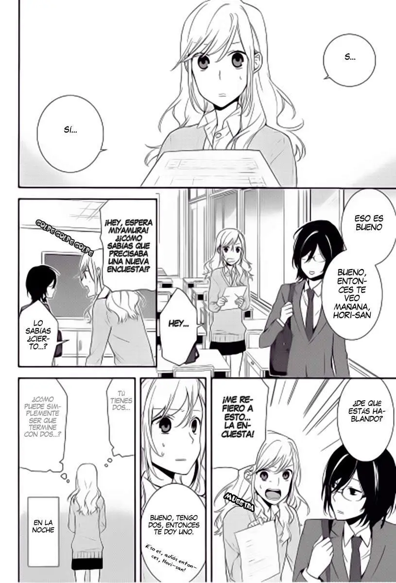 Horimiya capítulo 8 página 22