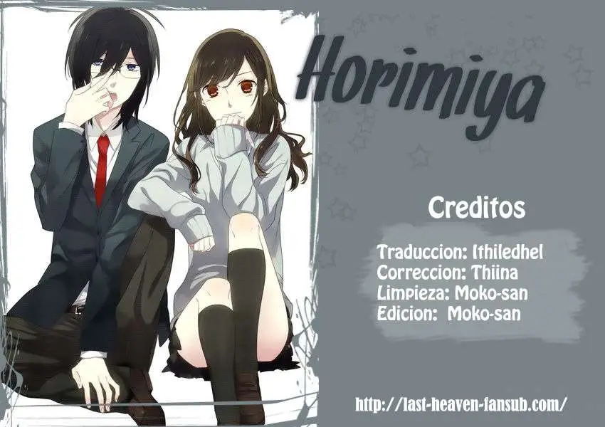 Horimiya capítulo 9 página 1