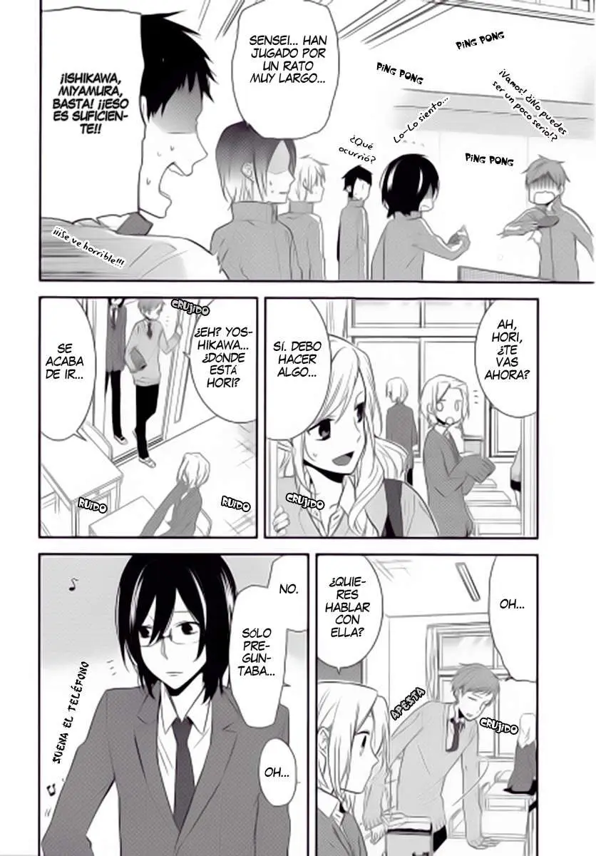 Horimiya capítulo 9 página 8