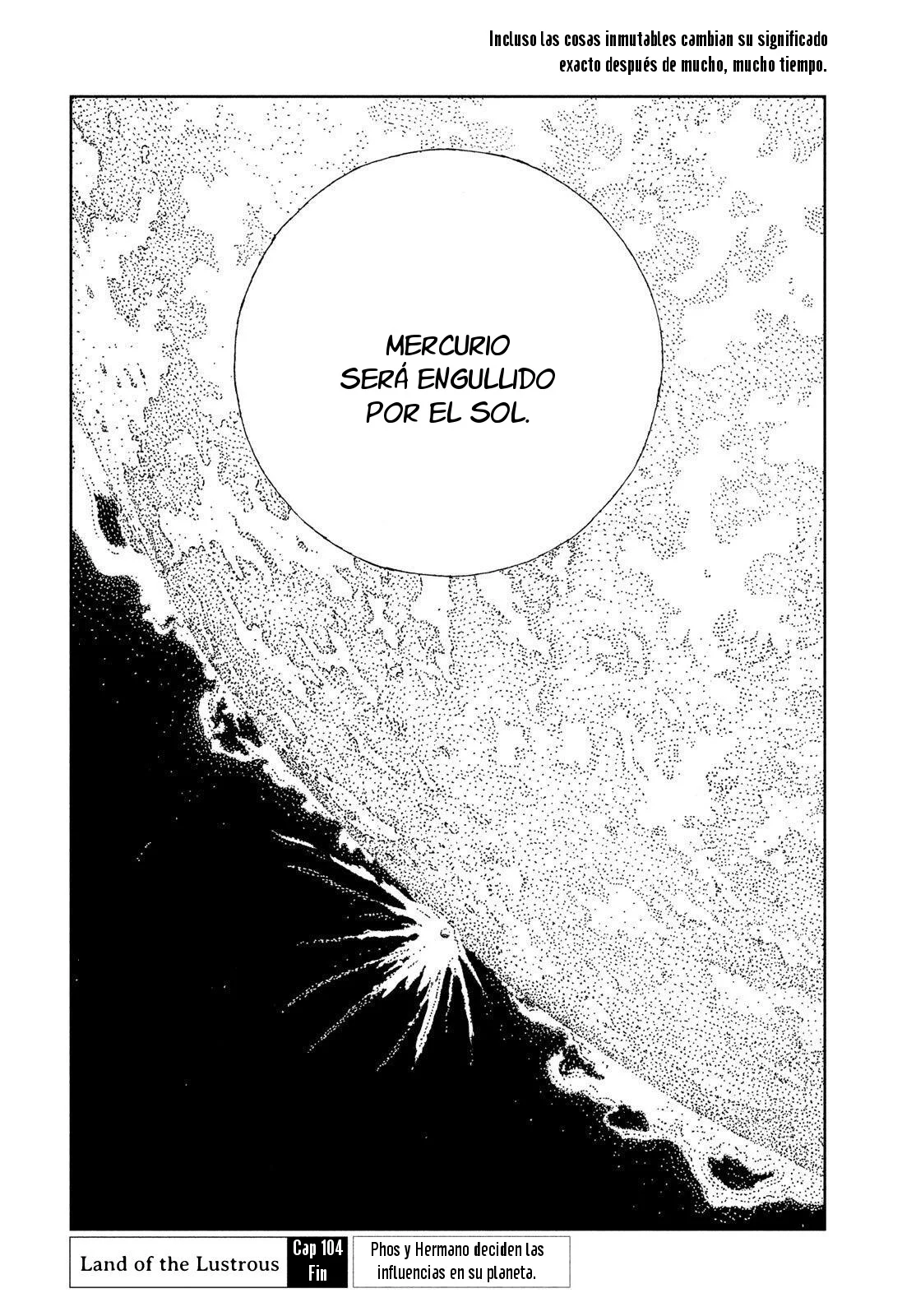 Houseki no Kuni capítulo 104 página 18