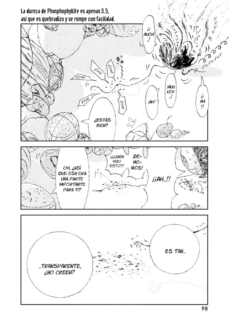 Houseki no Kuni capítulo 107 página 2