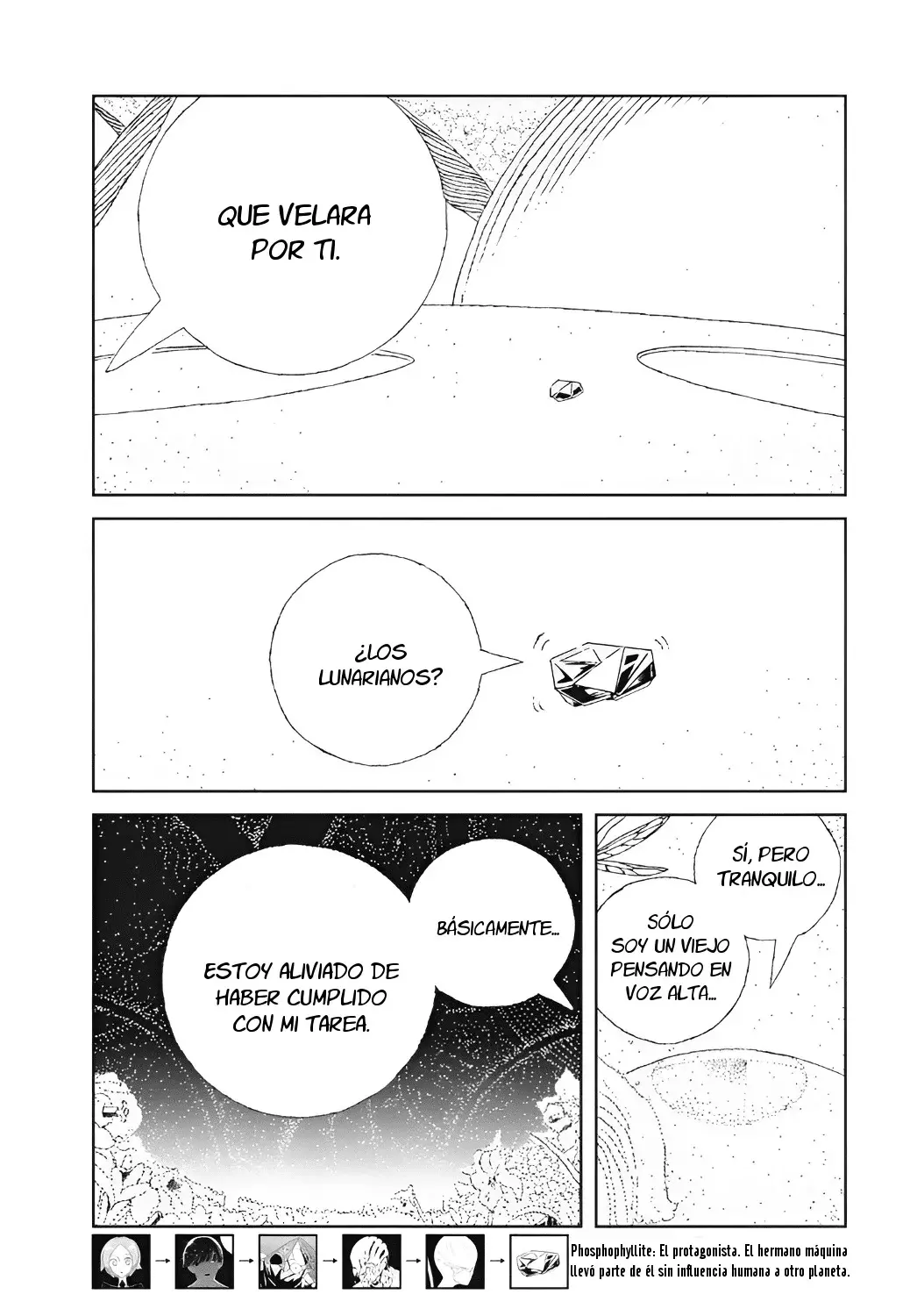 Houseki no Kuni capítulo 108 página 3