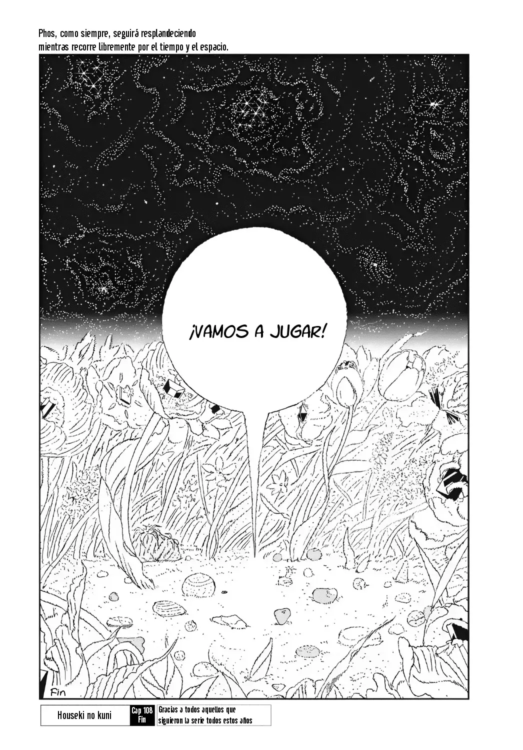Houseki no Kuni capítulo 108 página 15