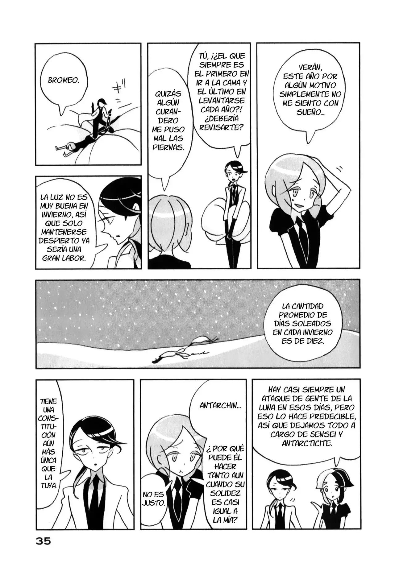 Houseki no Kuni capítulo 15 página 6