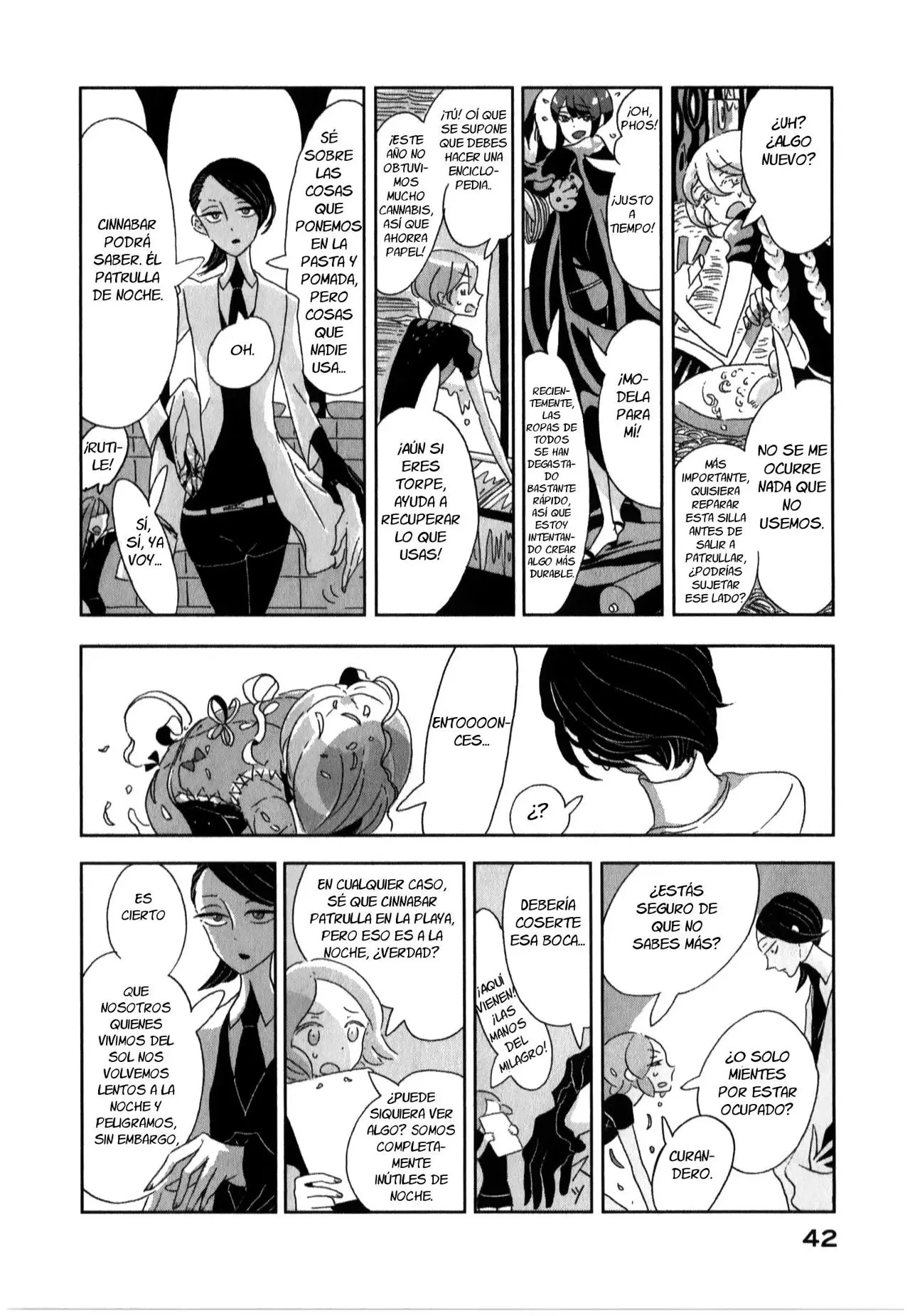 Houseki no Kuni capítulo 2 página 5