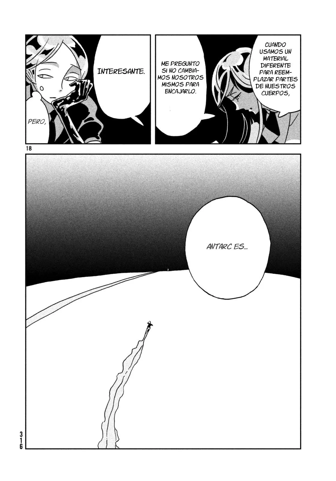 Houseki no Kuni capítulo 22 página 20