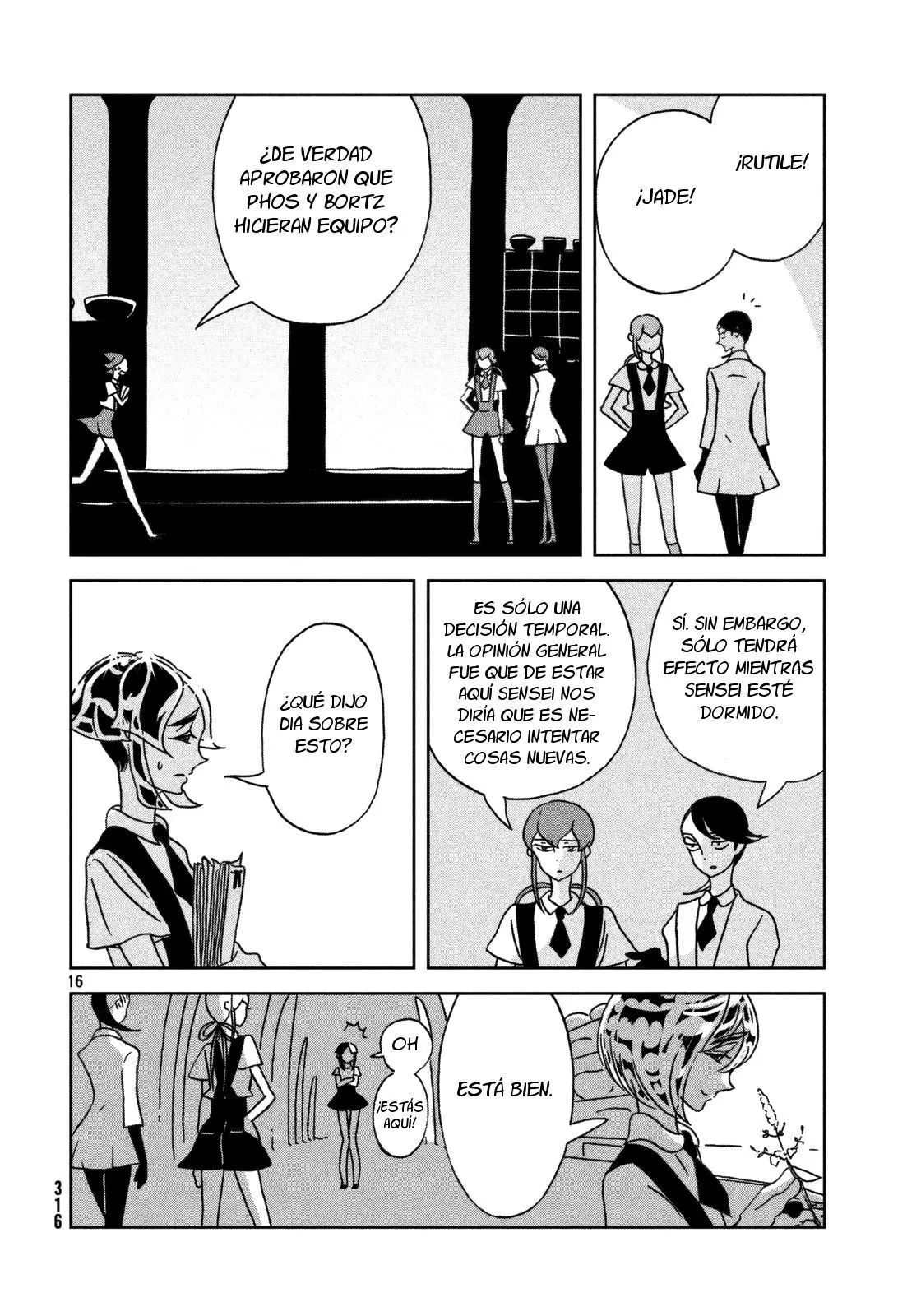 Houseki no Kuni capítulo 23 página 18
