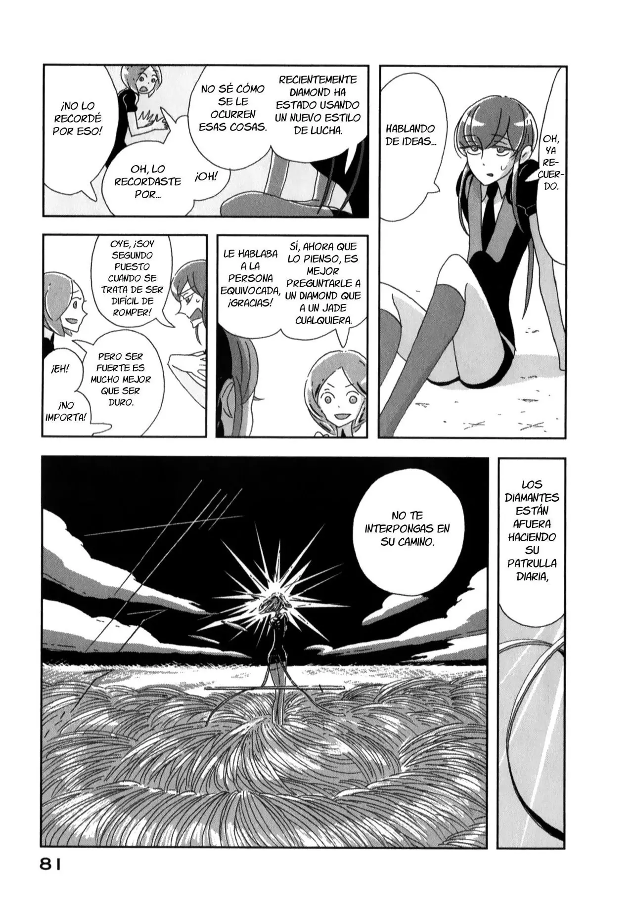 Houseki no Kuni capítulo 3 página 6