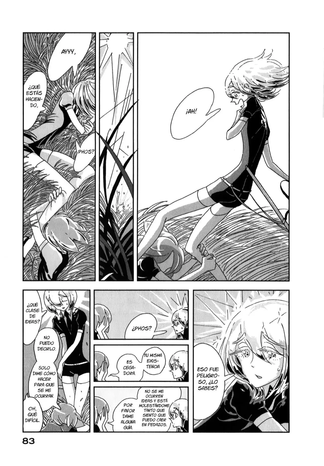 Houseki no Kuni capítulo 3 página 8