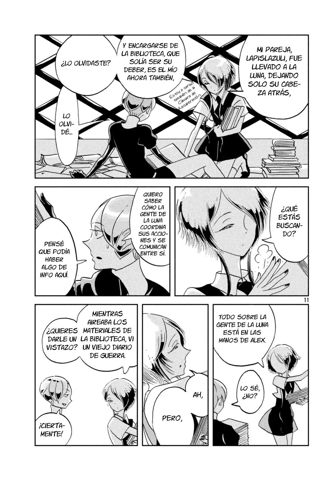 Houseki no Kuni capítulo 32 página 13
