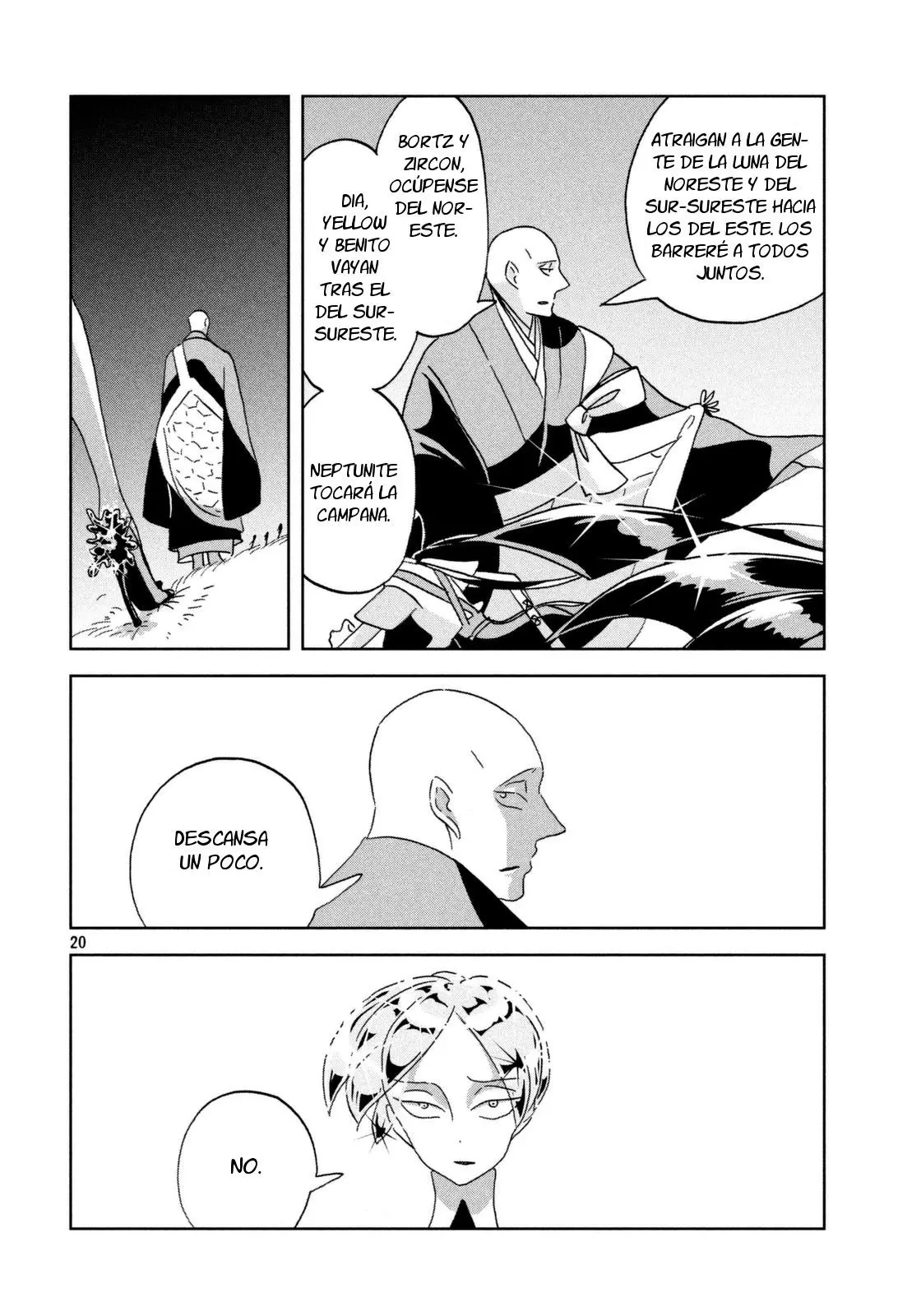 Houseki no Kuni capítulo 32 página 22