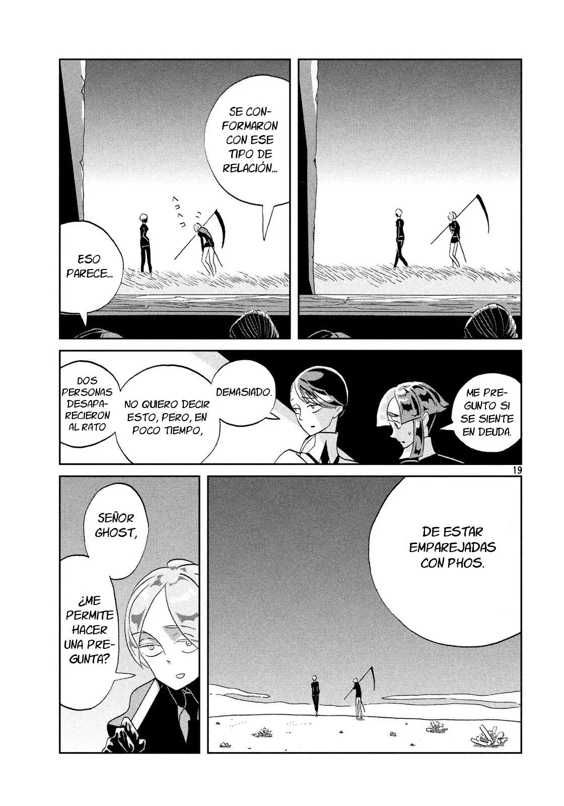 Houseki no Kuni capítulo 38 página 21
