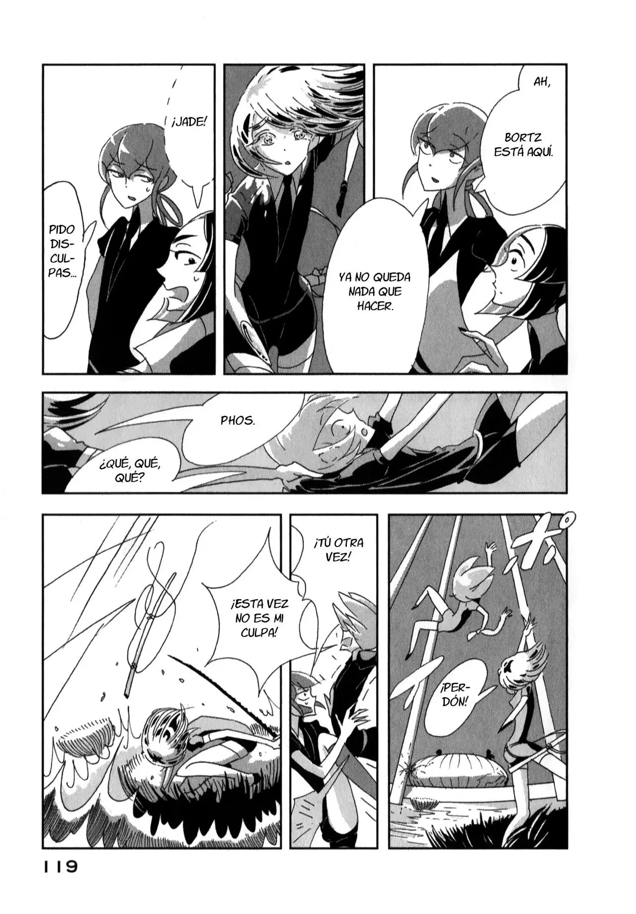 Houseki no Kuni capítulo 4 página 6