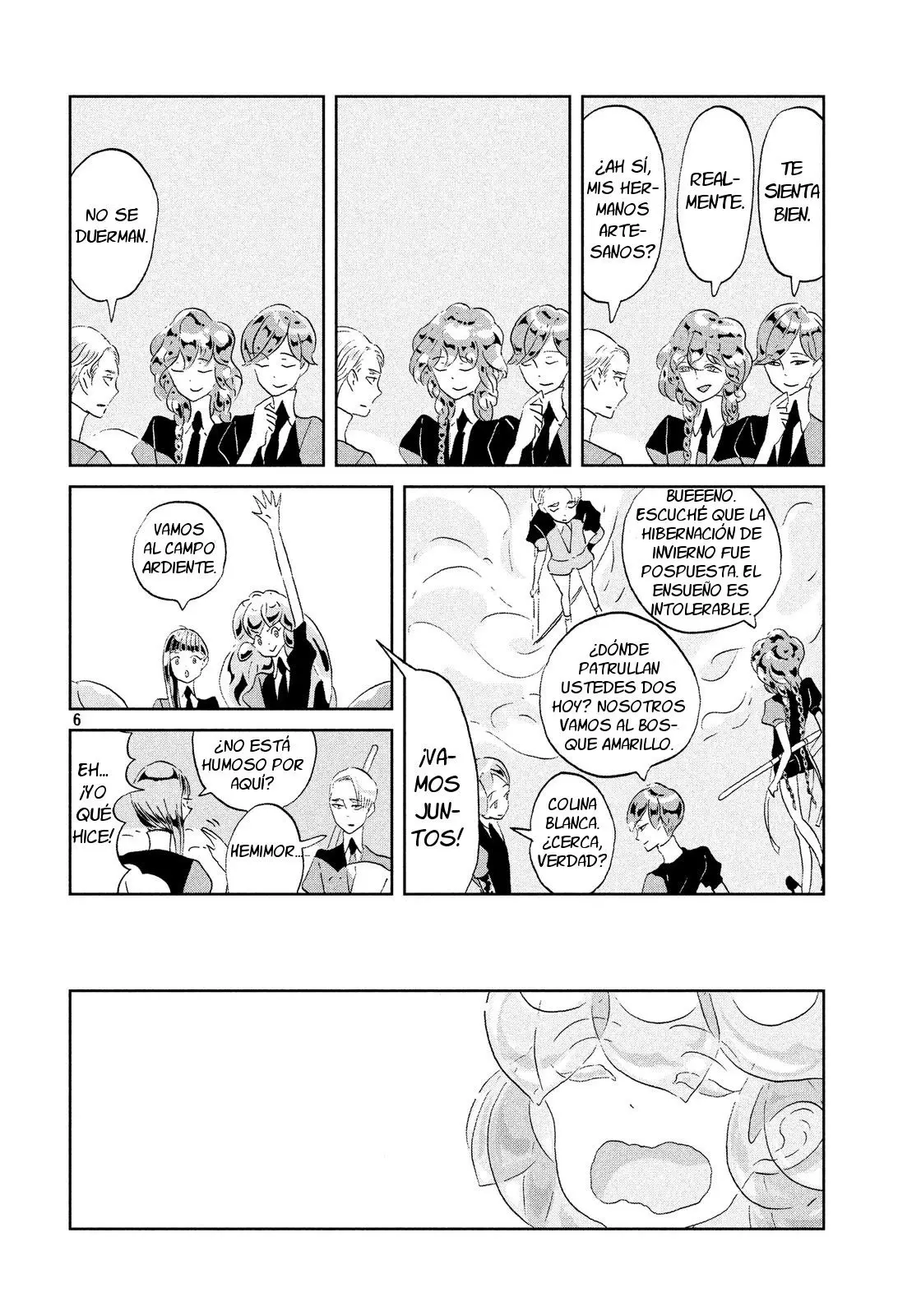 Houseki no Kuni capítulo 41 página 8