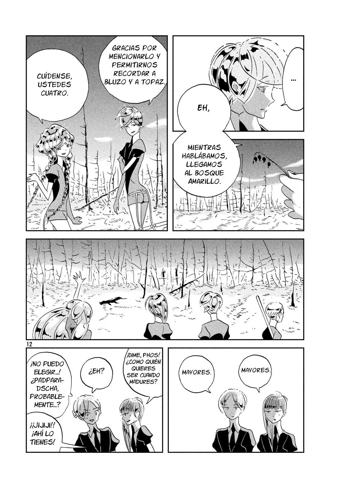 Houseki no Kuni capítulo 41 página 14