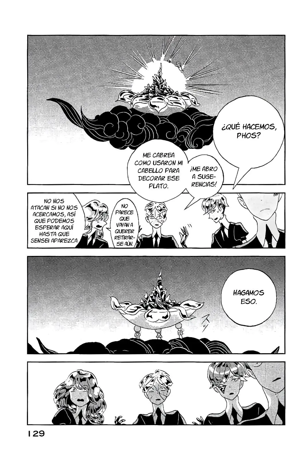 Houseki no Kuni capítulo 42 página 17