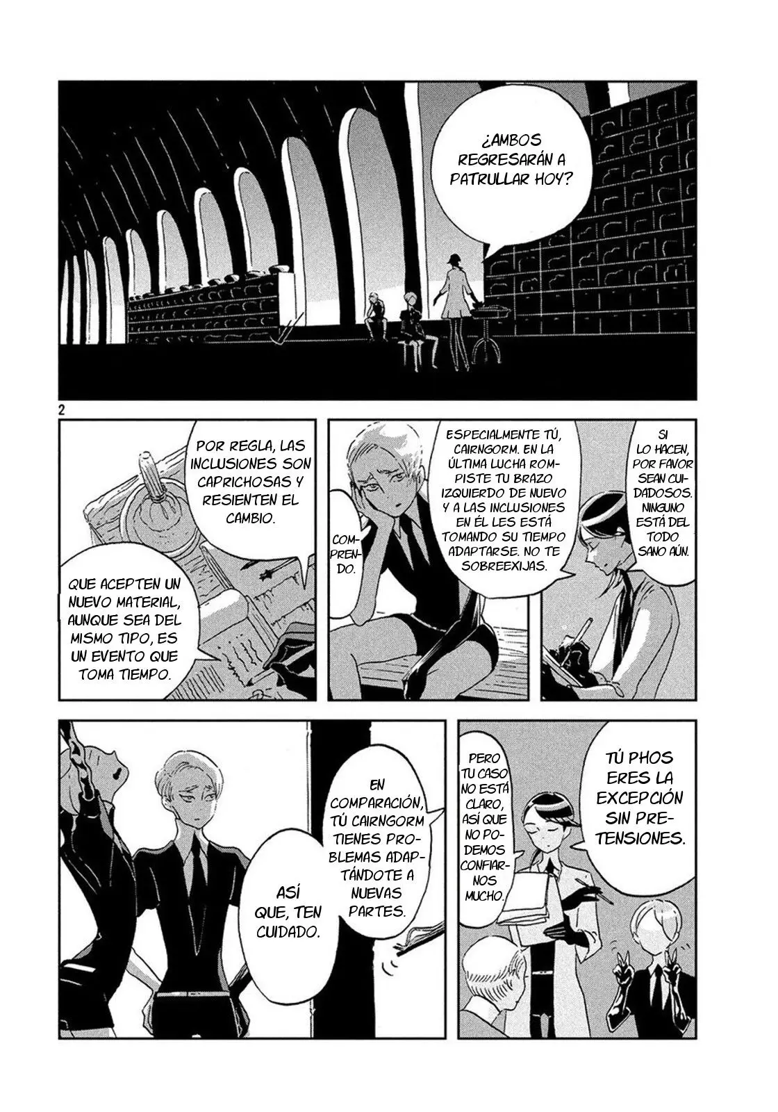 Houseki no Kuni capítulo 44 página 4