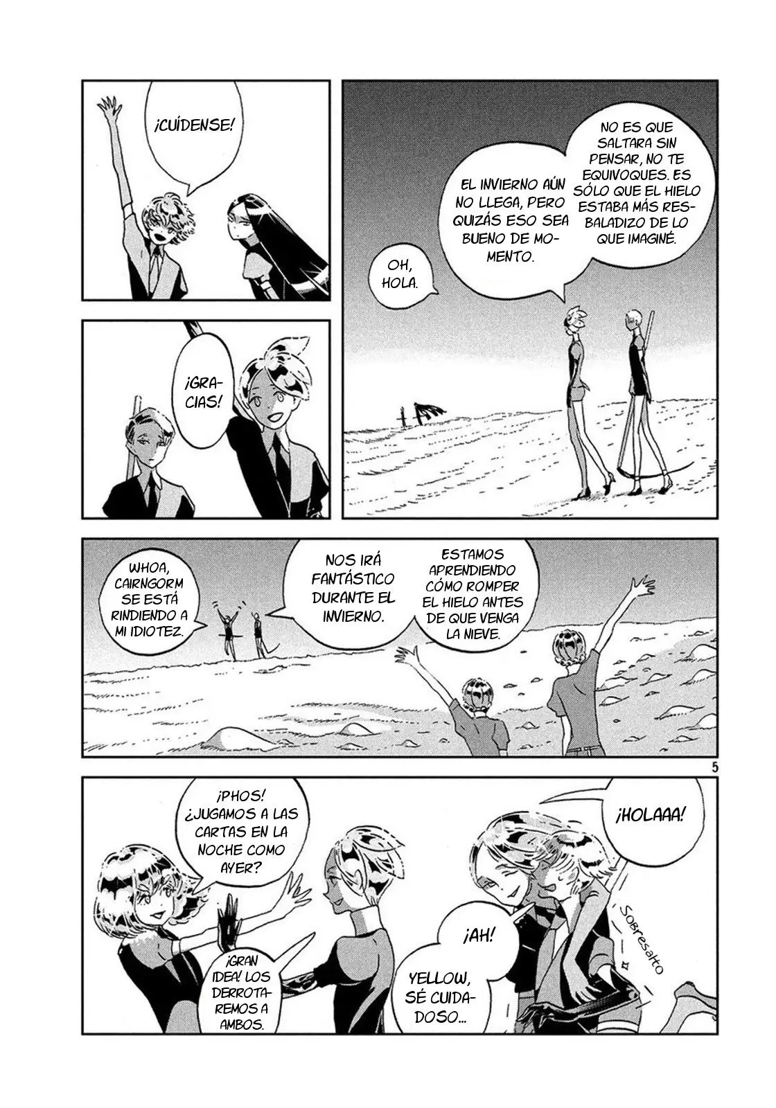 Houseki no Kuni capítulo 44 página 7