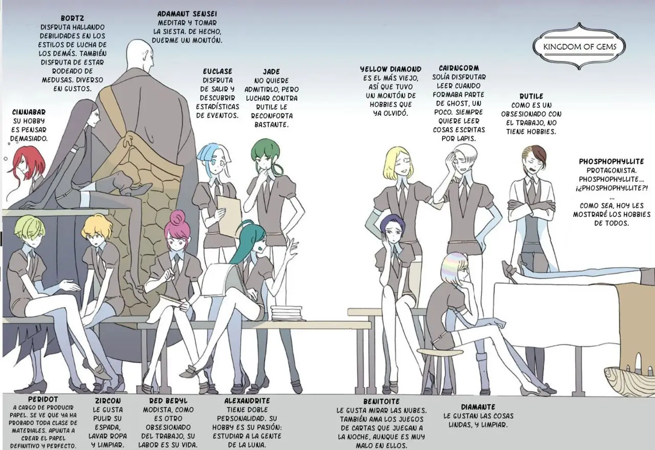 Houseki no Kuni capítulo 45 página 5