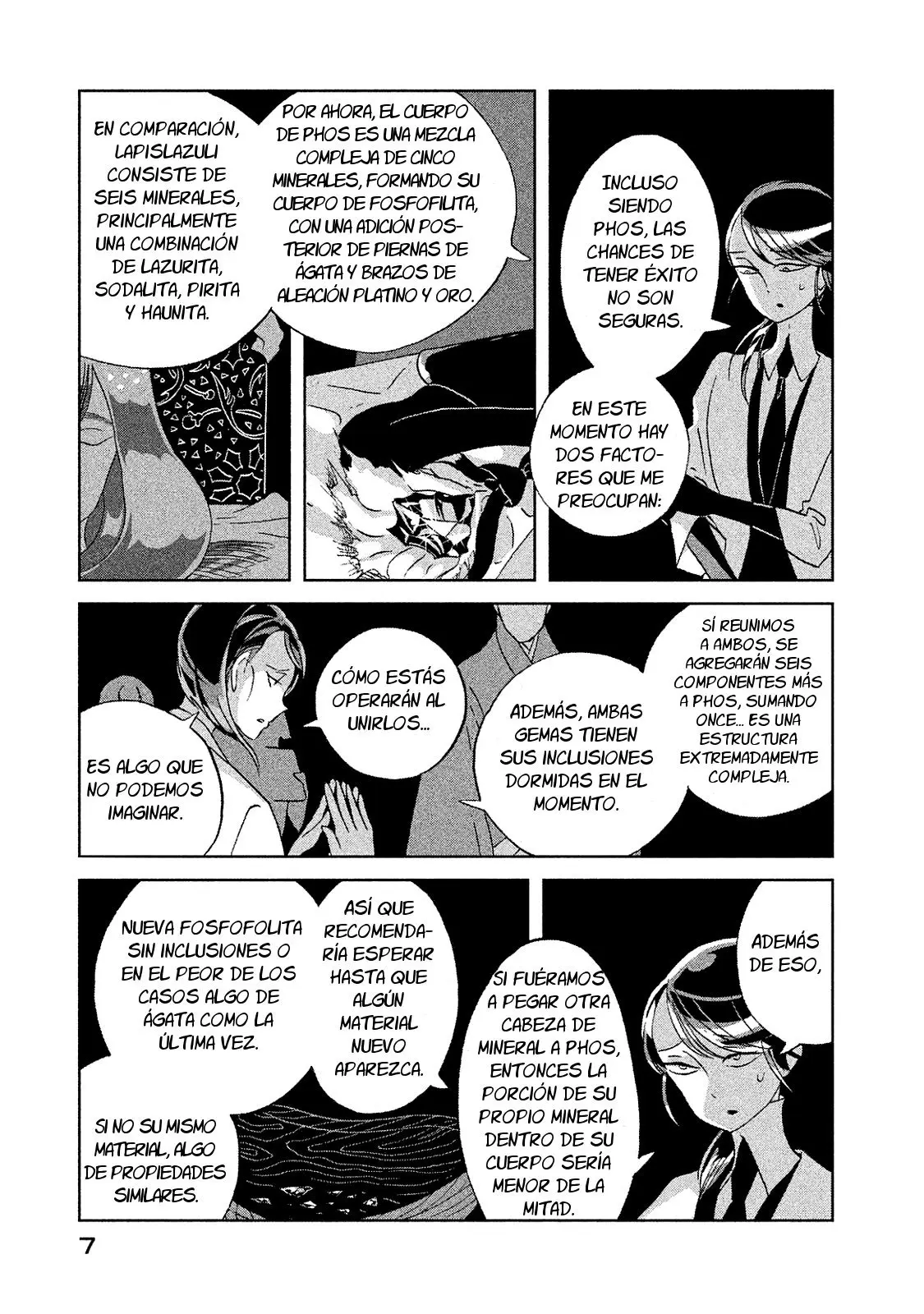 Houseki no Kuni capítulo 45 página 9