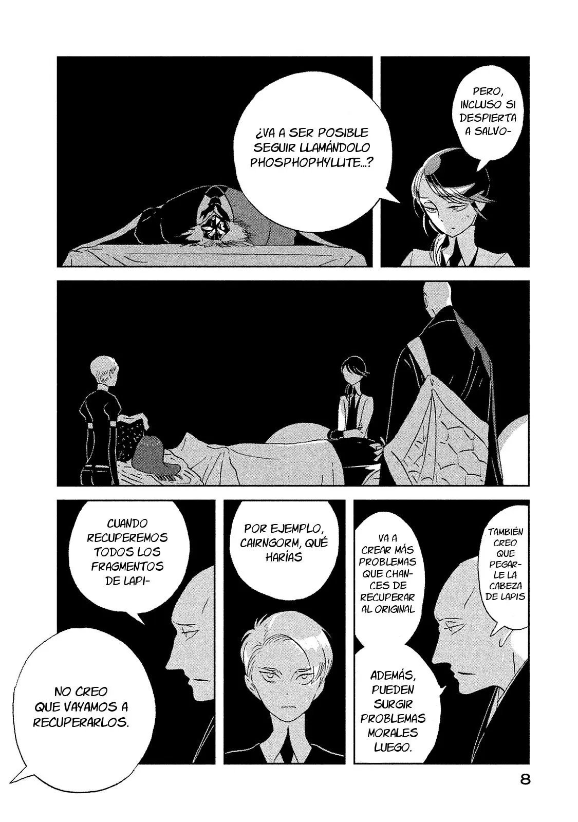 Houseki no Kuni capítulo 45 página 10