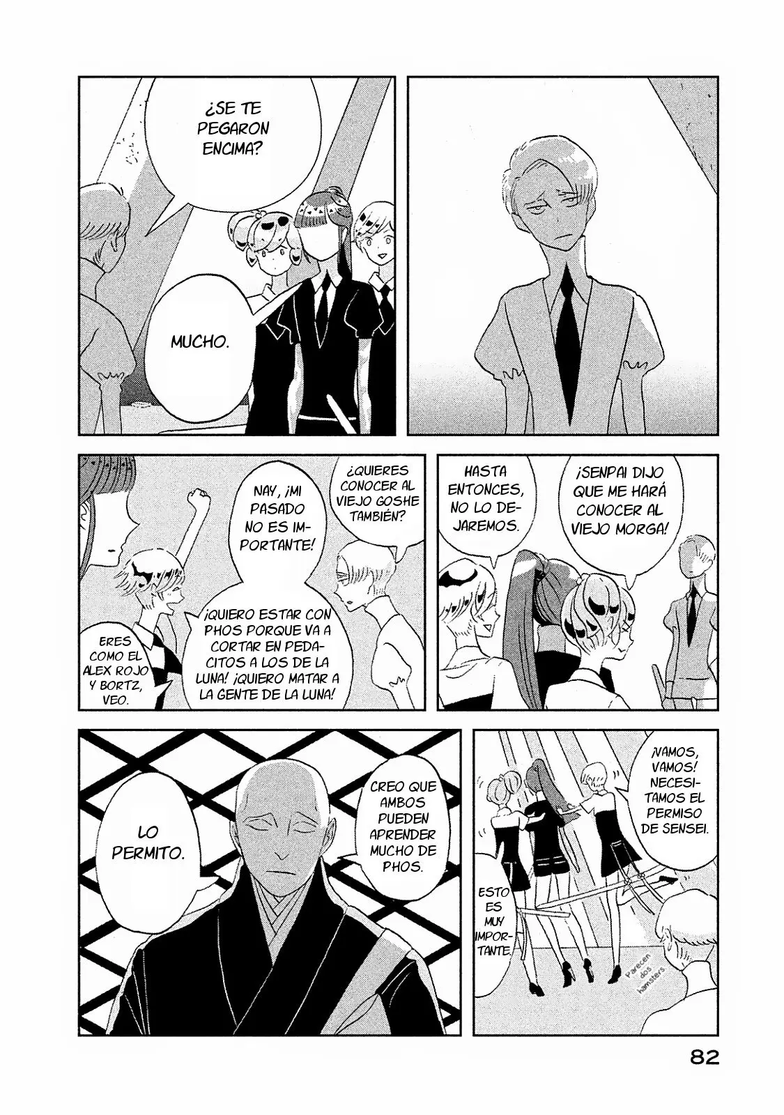 Houseki no Kuni capítulo 48 página 6
