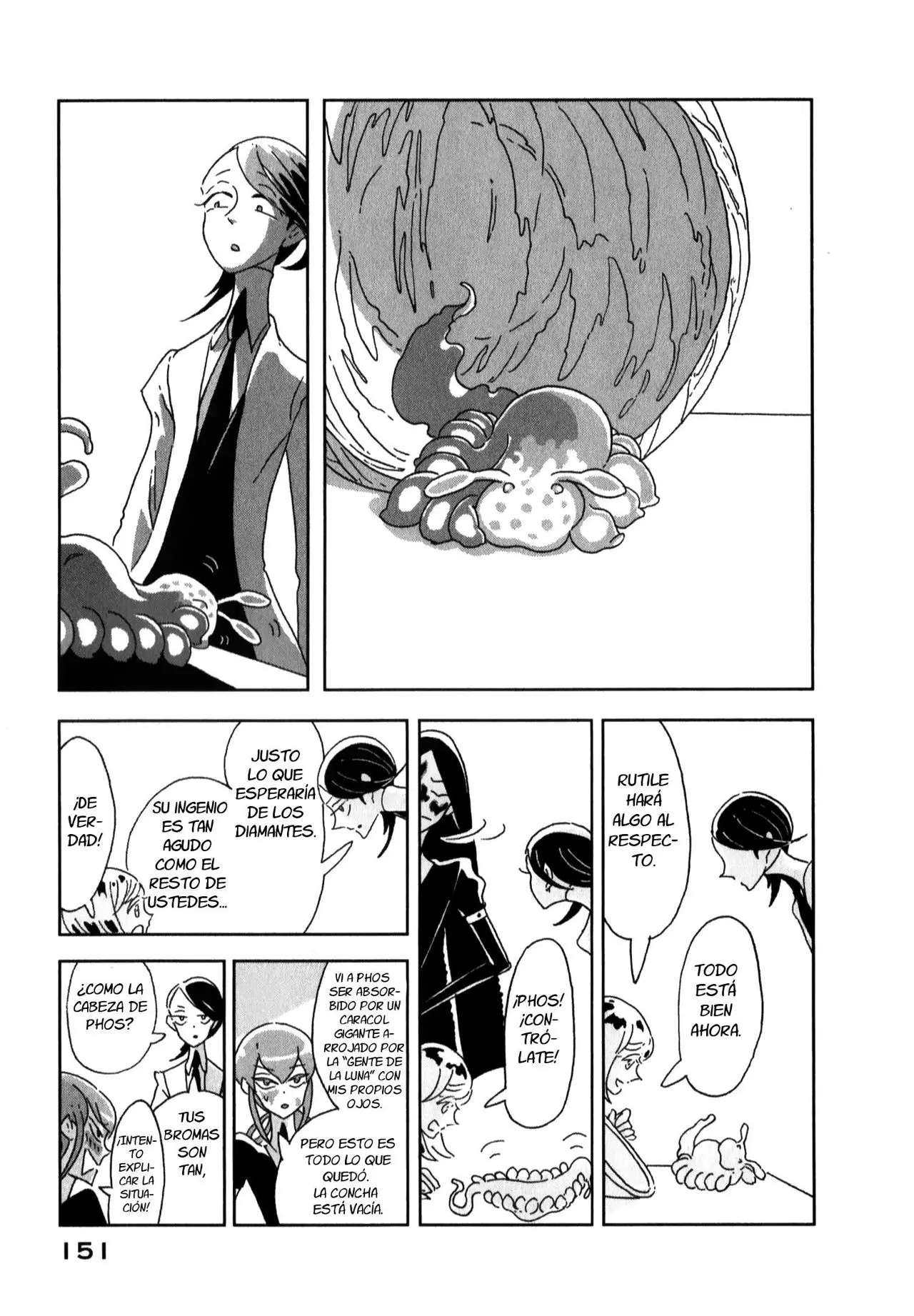 Houseki no Kuni capítulo 5 página 14