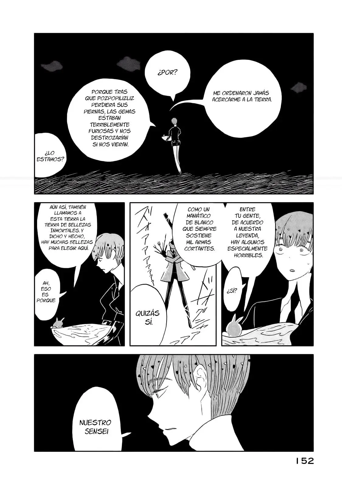 Houseki no Kuni capítulo 51 página 9